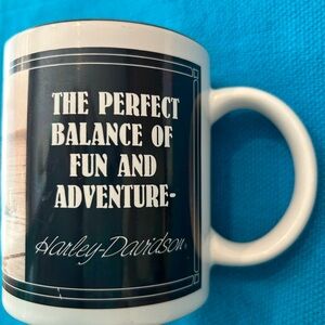 Harley-Davidson Adventure Mug in Black and White